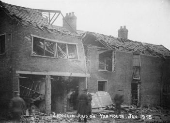 Pestell's Buildings seen on 20th January 1915.